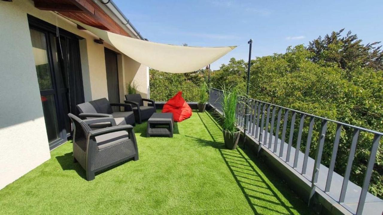 Sun Terrace Mini Penthouse Bestern Szeged Exterior photo